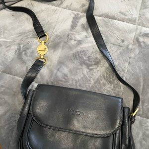 Vintage lancel leather bag